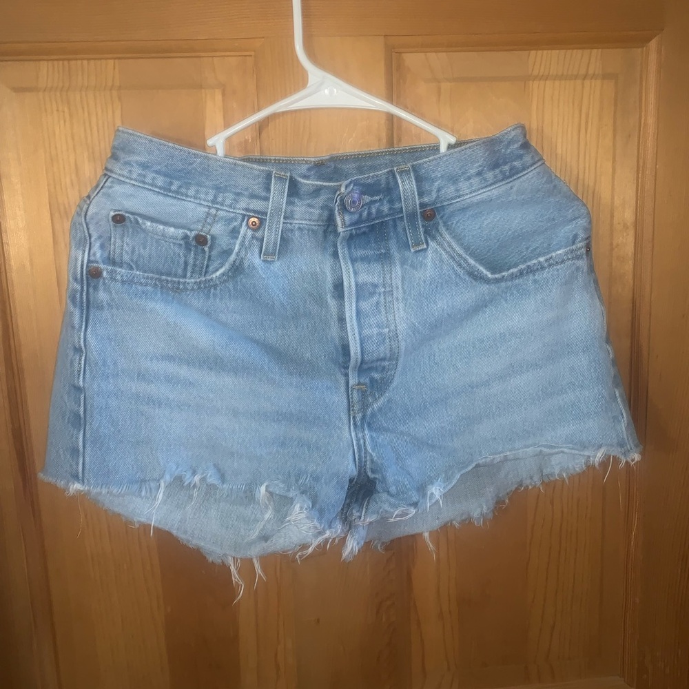 501 Levi Jean Shorts